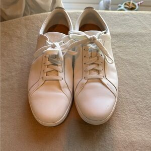 Fitflop Rally Leather Sneakers White Size 8 Free Shipping!!
